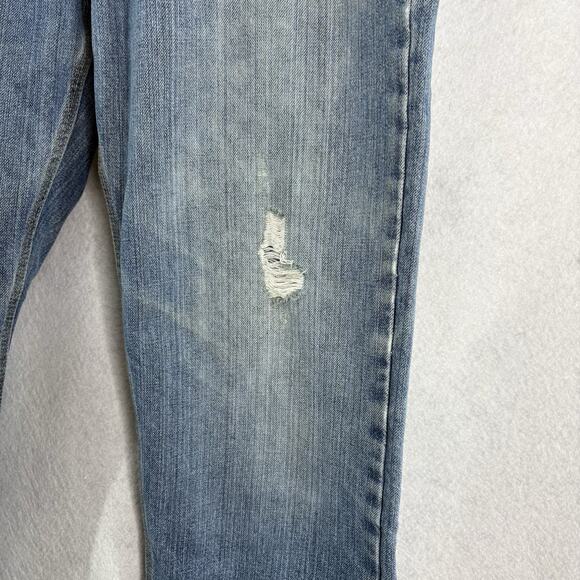 Carhartt Jeans Mens 36x32 Blue Denim Straight Leg Medium Wash Work Wear Cotton - Picture 5 of 9